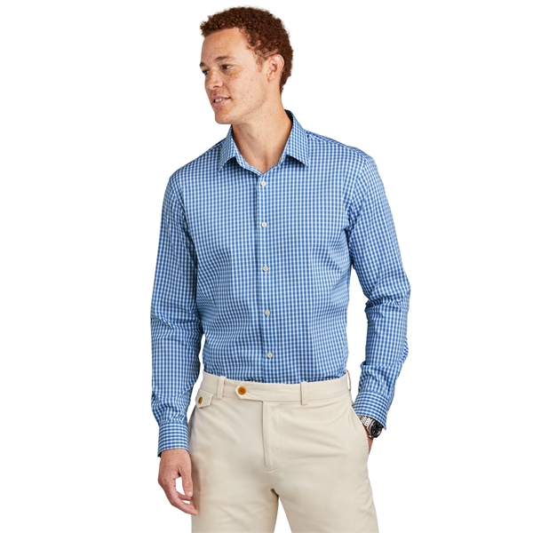 Brooks Brothers Tech Stretch Patterned Shirt... from ASI 84863 SanMar