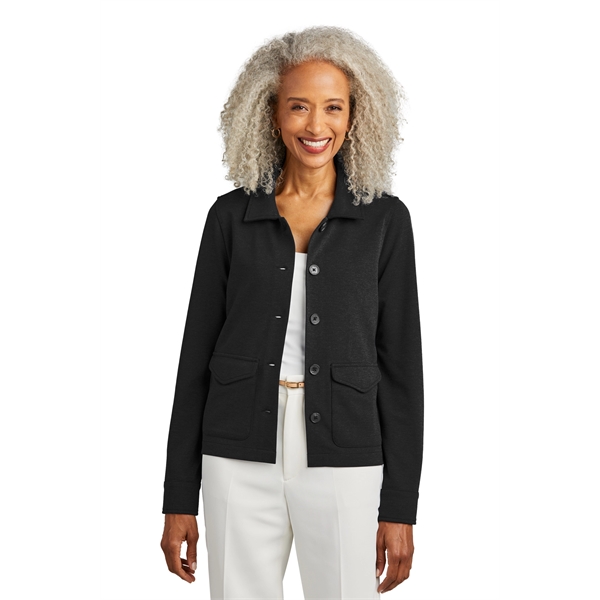 Brooks Brothers Women's Mid-Layer Stretch Button Jacket... from ASI 84863 SanMar
