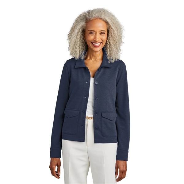 Brooks Brothers Women's Mid-Layer Stretch Button Jacket... from ASI 84863 SanMar