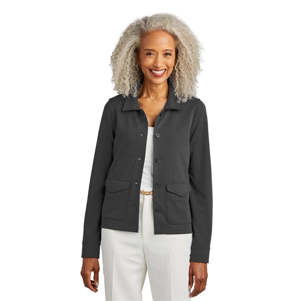 Brooks Brothers Women's Mid-Layer Stretch Button Jacket... from ASI 84863 SanMar