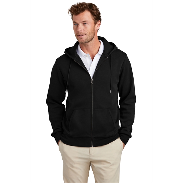 Brooks Brothers Double-Knit Full-Zip Hoodie... from ASI 84863 SanMar