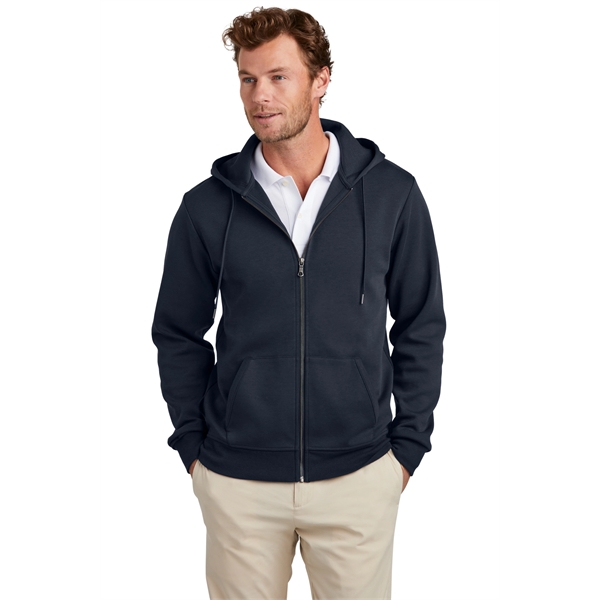 Brooks Brothers Double-Knit Full-Zip Hoodie... from ASI 84863 SanMar