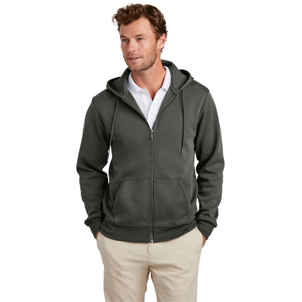 Brooks Brothers Double-Knit Full-Zip Hoodie... from ASI 84863 SanMar