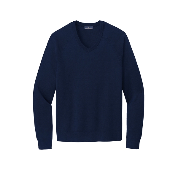 Brooks Brothers Cotton Stretch V-Neck Sweater... from ASI 84863 SanMar