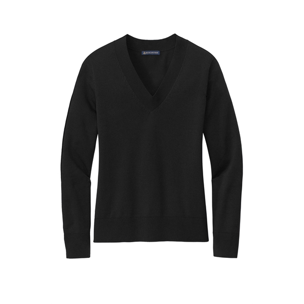 Brooks Brothers Women's Cotton Stretch V-Neck Sweater... from ASI 84863 SanMar
