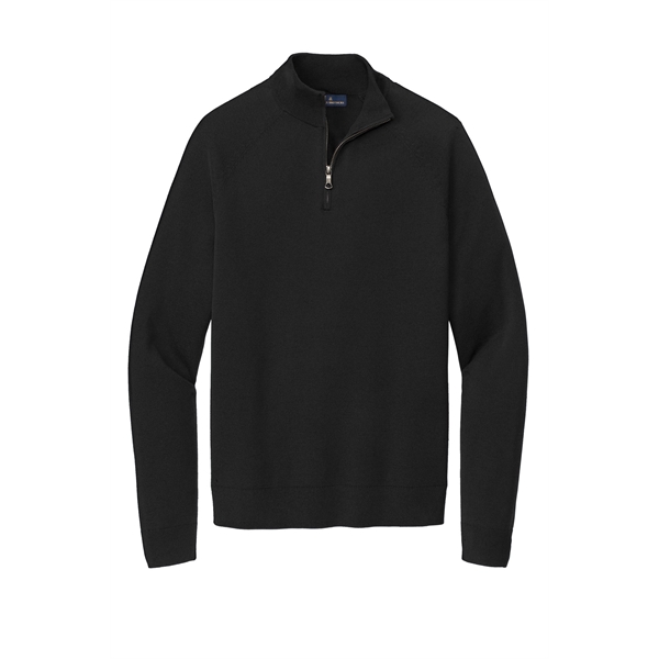 Brooks Brothers Cotton Stretch 1/4-Zip Sweater... from ASI 84863 SanMar