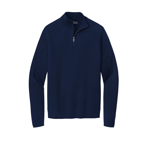 Brooks Brothers Cotton Stretch 1/4-Zip Sweater... from ASI 84863 SanMar