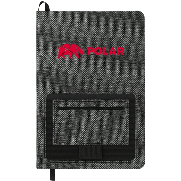 5.5'' x 8.5'' recycled PET notebook with 80 sheets of cream... from ASI 66887 PCNA / Bullet