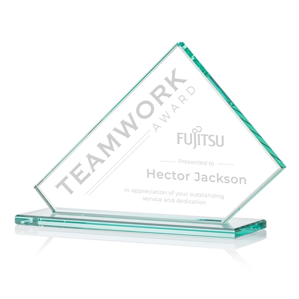 Beautiful jade glass award.... from ASI 84592 St Regis Group / St Regis