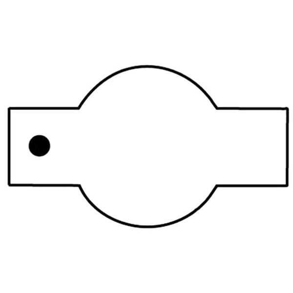 Key Tags - Soft Vinyl - Spot Color Screen Print -... from ASI 80210 Quikey Mfg Co Inc / Quikey Line