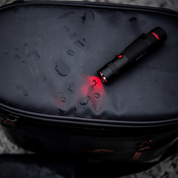 Professional flashlight that allows you to easily switch from white light... from ASI 46170 Compass Industries Inc