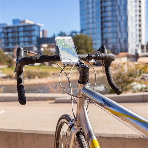 Nize Ize® cell-phone mount great for attaching your device to bikes,... from ASI 46170 Compass Industries Inc