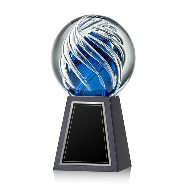 The Genista art glass awards on a Tall Tapered Marble base... from ASI 84592 St Regis Group / St Regis