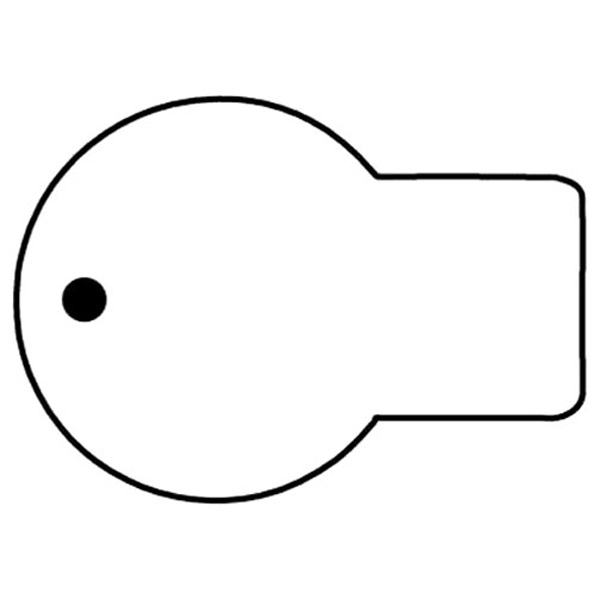 Key Tags - Soft Vinyl - Spot Color Screen Print -... from ASI 80210 Quikey Mfg Co Inc / Quikey Line
