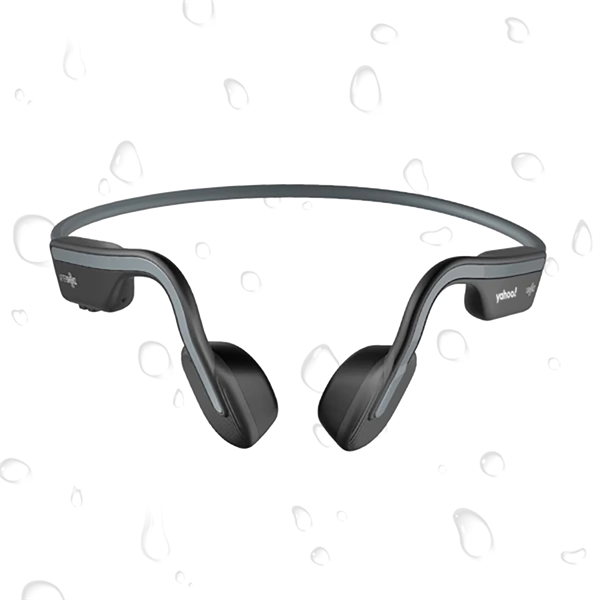 4.78" x 3.94" x 1.79" ABS wireless Bluetooth headphones with bone-conduction... from ASI 61005 Hirsch Gift Inc