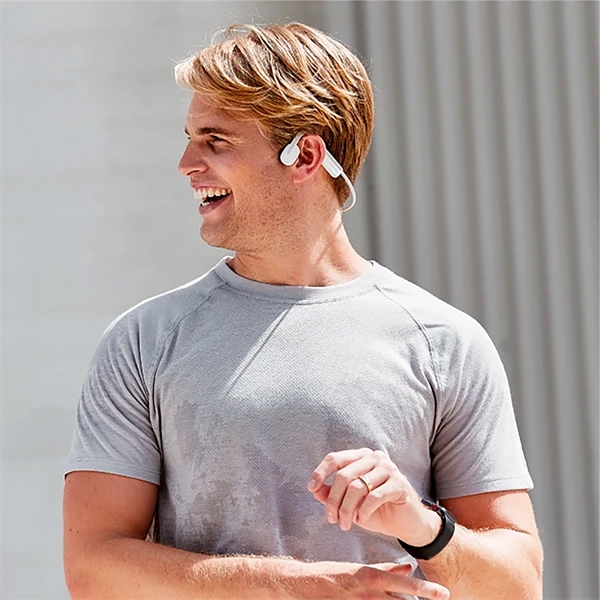 4.78" x 3.94" x 1.79" ABS wireless Bluetooth headphones with bone-conduction... from ASI 61005 Hirsch Gift Inc