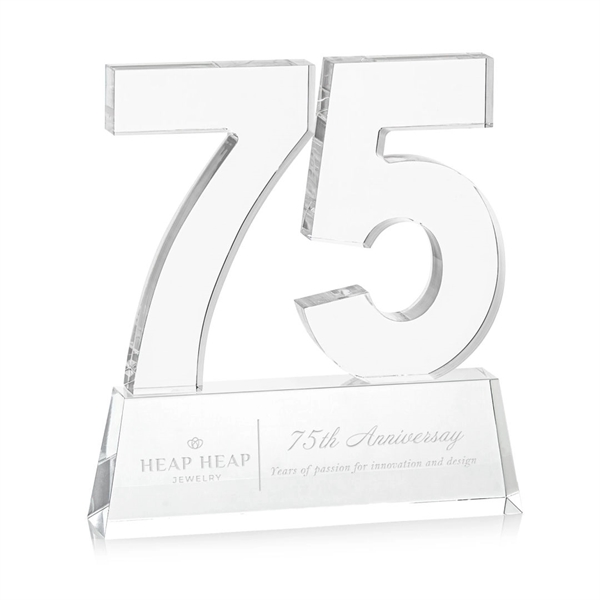 Milestone Award. Available with single, double or triple digits, these awards... from ASI 84592 St Regis Group / St Regis