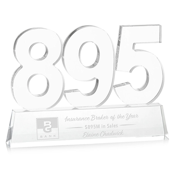 Milestone Award. Available with single, double or triple digits, these awards... from ASI 84592 St Regis Group / St Regis