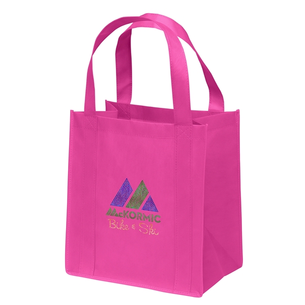 Non-Woven Polypropylene grocery tote with dual reinforced handles.... from ASI 37940 Bag Makers Inc