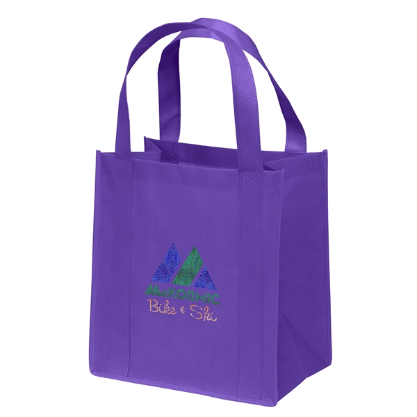 Non-Woven Polypropylene grocery tote with dual reinforced handles.... from ASI 37940 Bag Makers Inc