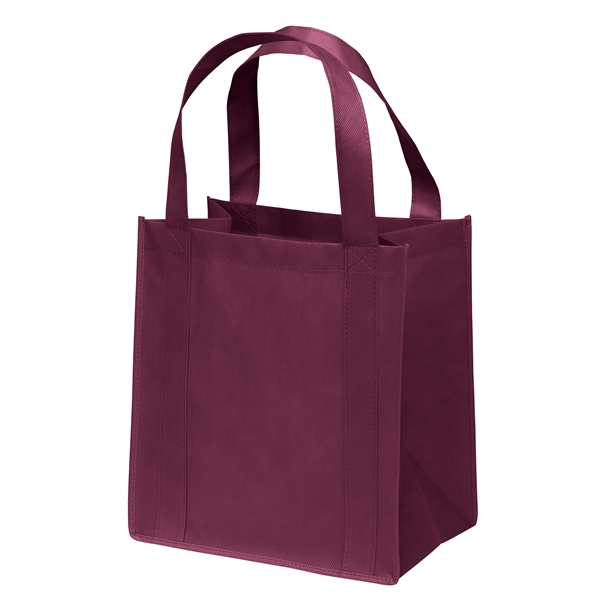 Non-Woven Polypropylene grocery tote with dual reinforced handles.... from ASI 37940 Bag Makers Inc