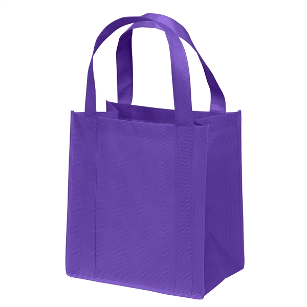 Non-Woven Polypropylene grocery tote with dual reinforced handles.... from ASI 37940 Bag Makers Inc