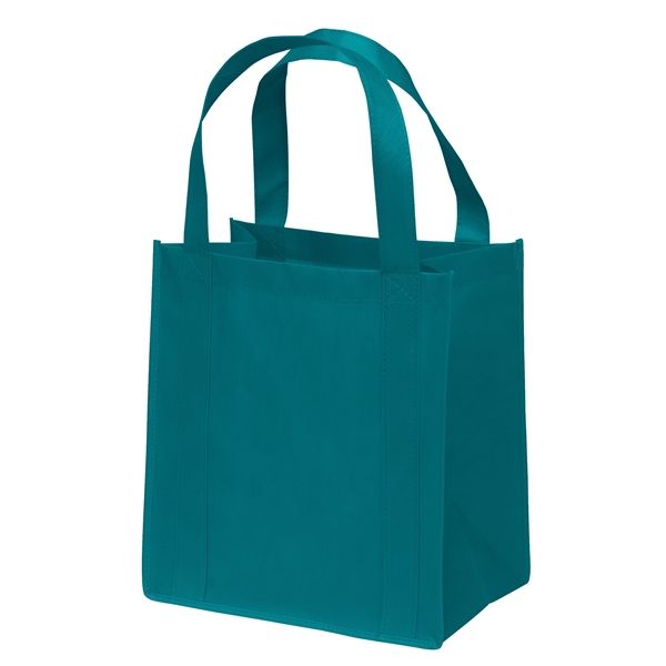 Non-Woven Polypropylene grocery tote with dual reinforced handles.... from ASI 37940 Bag Makers Inc