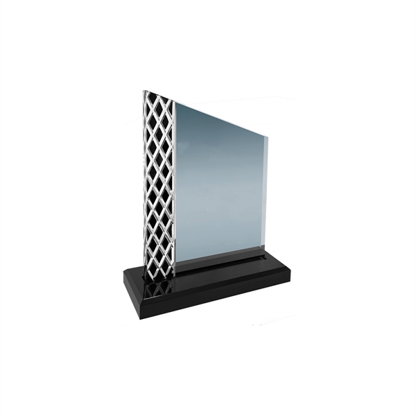 7" Black Unite Diamond Ice Acrylic Award... from ASI 74601 Calico