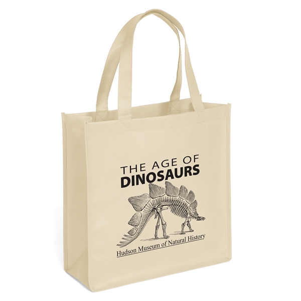 Non-Woven Polypropylene Tote with strong stitched seams and side/bottom gussets.... from ASI 37940 Bag Makers Inc