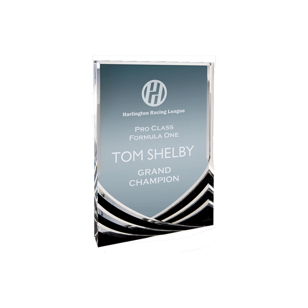 6" x 8" Black Rectangle Soaring Acrylic Award... from ASI 74601 Calico