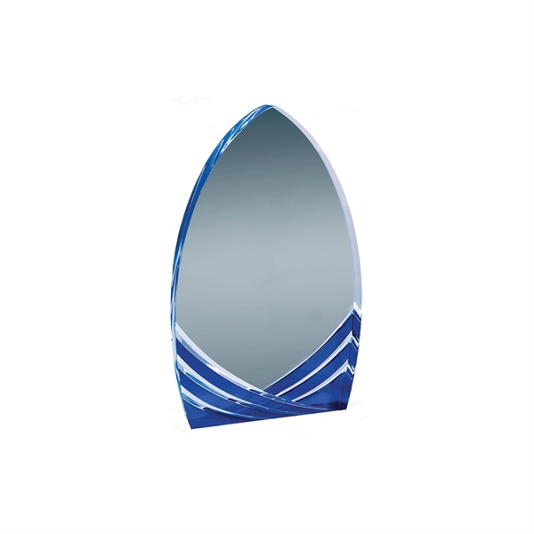 8" Blue Cathedral Soaring Acrylic Award... from ASI 74601 Calico
