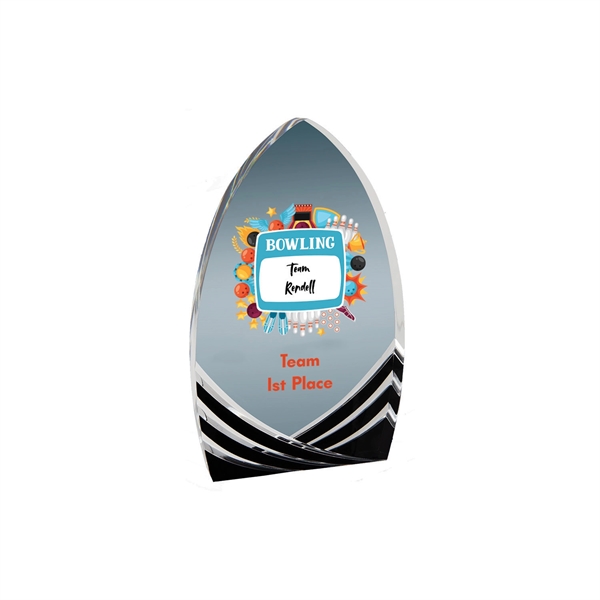 8" Black Cathedral Soaring Acrylic Award... from ASI 74601 Calico