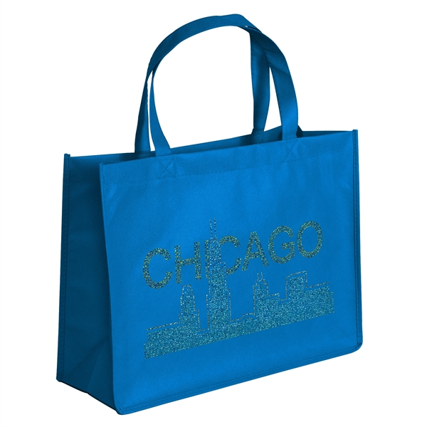 Non-Woven Polypropylene Tote with strong stitched seams and side/bottom gussets.... from ASI 37940 Bag Makers Inc