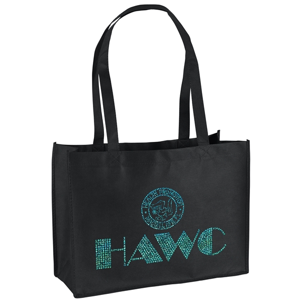 Non-Woven Polypropylene Tote with strong stitched seams and side/bottom gussets.... from ASI 37940 Bag Makers Inc