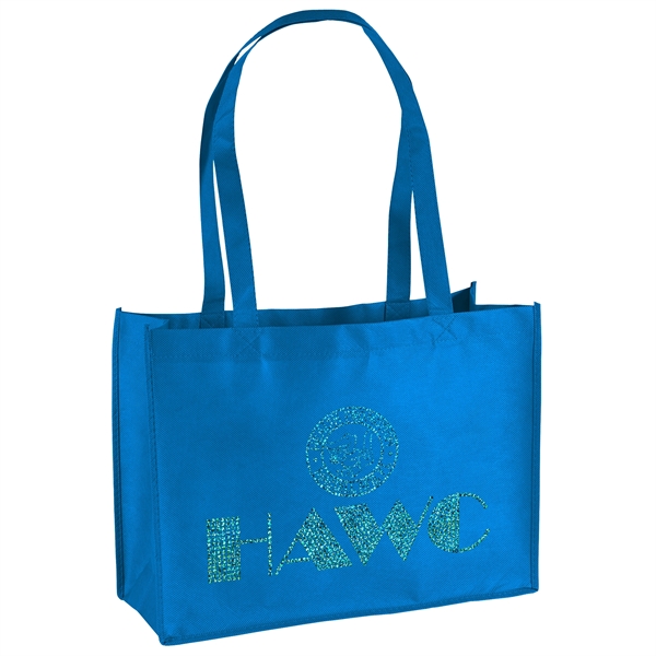 Non-Woven Polypropylene Tote with strong stitched seams and side/bottom gussets.... from ASI 37940 Bag Makers Inc