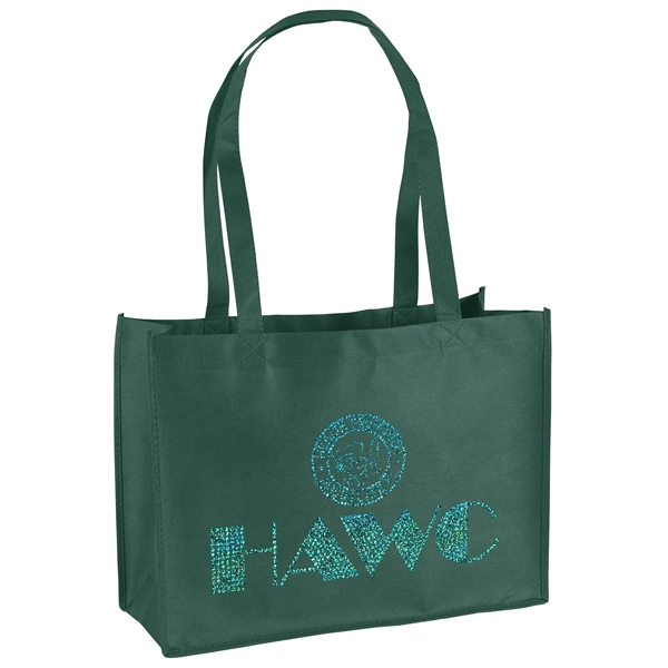 Non-Woven Polypropylene Tote with strong stitched seams and side/bottom gussets.... from ASI 37940 Bag Makers Inc