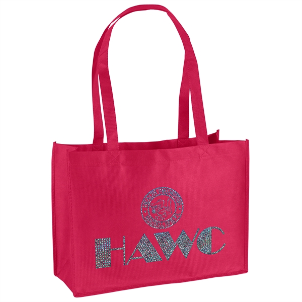 Non-Woven Polypropylene Tote with strong stitched seams and side/bottom gussets.... from ASI 37940 Bag Makers Inc