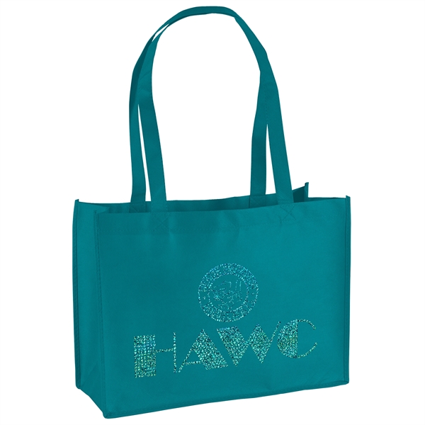 Non-Woven Polypropylene Tote with strong stitched seams and side/bottom gussets.... from ASI 37940 Bag Makers Inc
