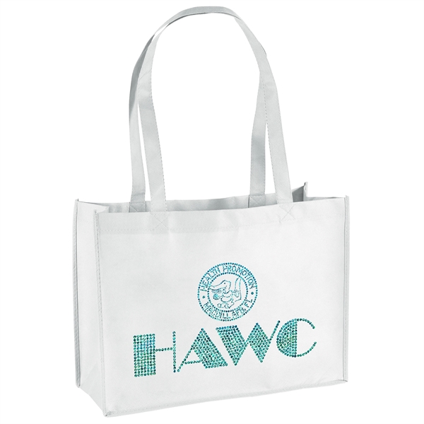 Non-Woven Polypropylene Tote with strong stitched seams and side/bottom gussets.... from ASI 37940 Bag Makers Inc