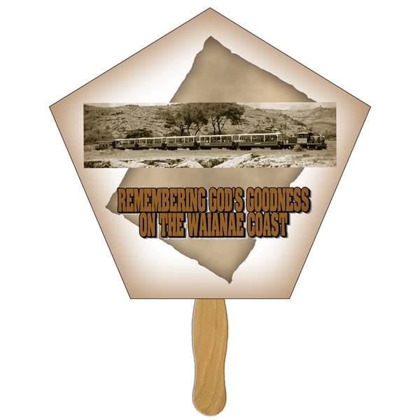 Church Hand Fan Full Color (1 Side)... from ASI 67620 Lion Circle Corp