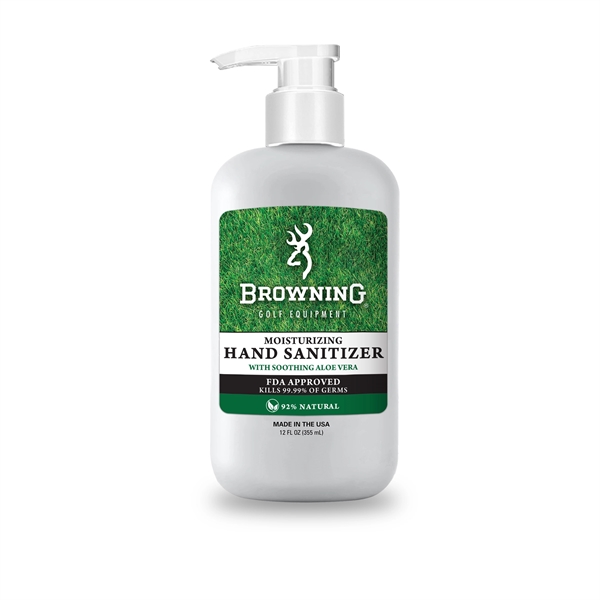 12 oz. bottle of Aloe Vera hand sanitizer.... from ASI 61005 Hirsch Gift Inc / HG