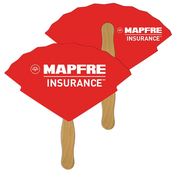 Oriental Hand Fan Full Color (2 Sides)... from ASI 67620 Lion Circle Corp