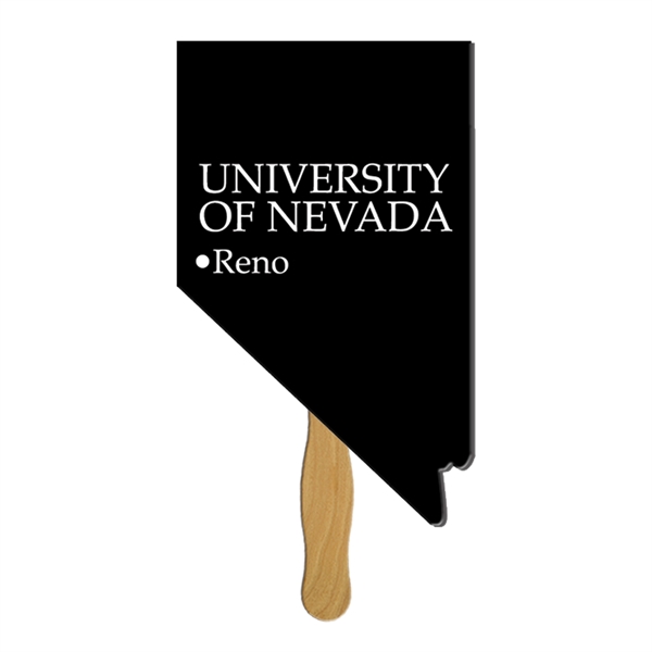 Nevada State Shape Hand Fan Full Color (1 Side)... from ASI 67620 Lion Circle Corp