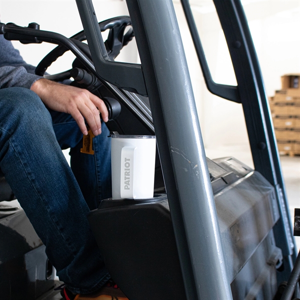 Patriot Coolers 19oz insulated stainless steel travel mug... from ASI 61005 Hirsch Gift Inc