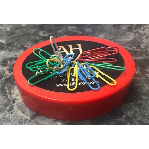 Paper Clip Dispenser (Magnetic Oval Base)... from ASI 57713 Glow Promotions / Glow Promotions