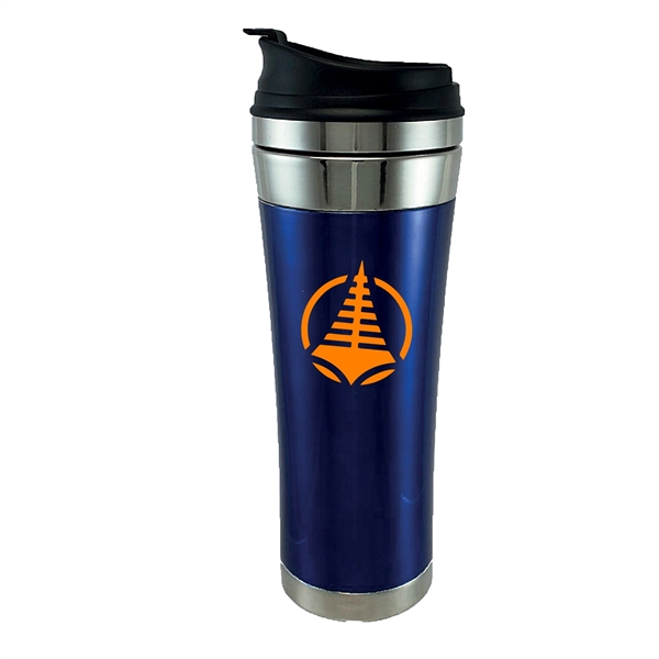 16 oz. stainless double wall tumbler.... from ASI 74245 Nordic Co Inc / Nordic Nordic Promos