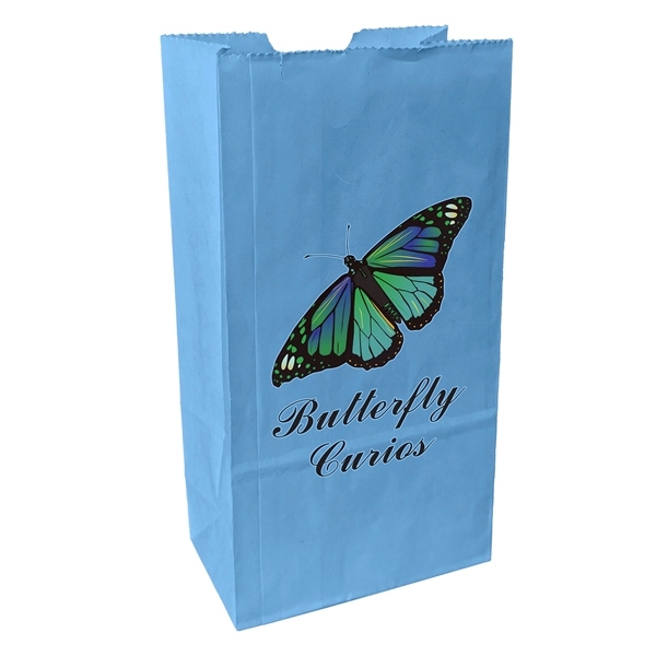 Paper Popcorn Specialty Bag with serrated cut top.... from ASI 37940 Bag Makers Inc