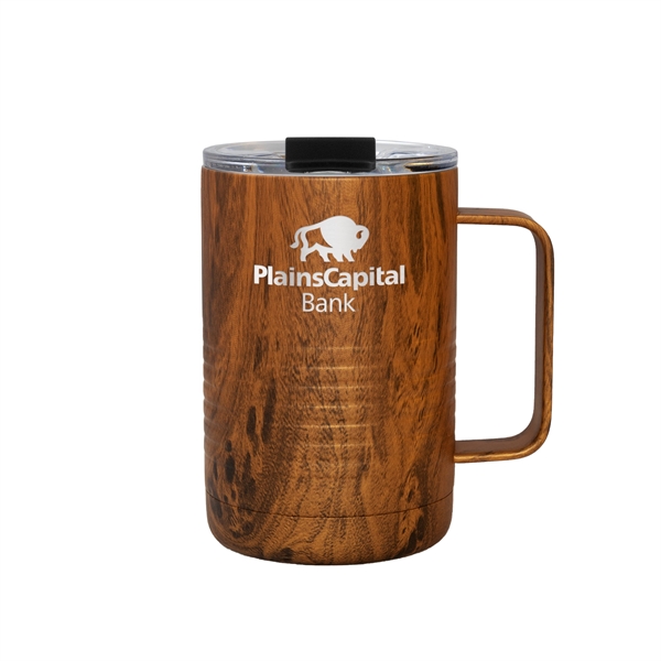 16 oz. insulated stainless steel mug with handle.... from ASI 61005 Hirsch Gift Inc / Patriot