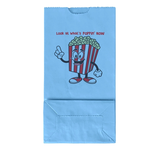 Paper Popcorn Specialty Bag with serrated cut top.... from ASI 37940 Bag Makers Inc