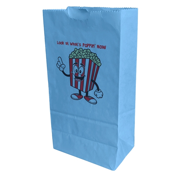 Paper Popcorn Specialty Bag with serrated cut top.... from ASI 37940 Bag Makers Inc